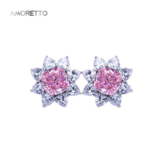Aurora Light Vivid Pink Blossom Earstuds
