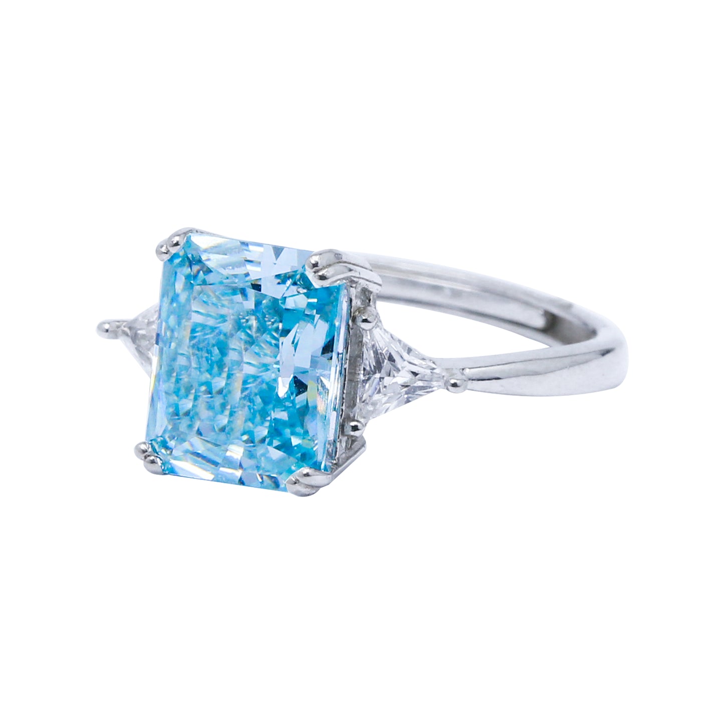 Azure Glam Radiant Trio Ring