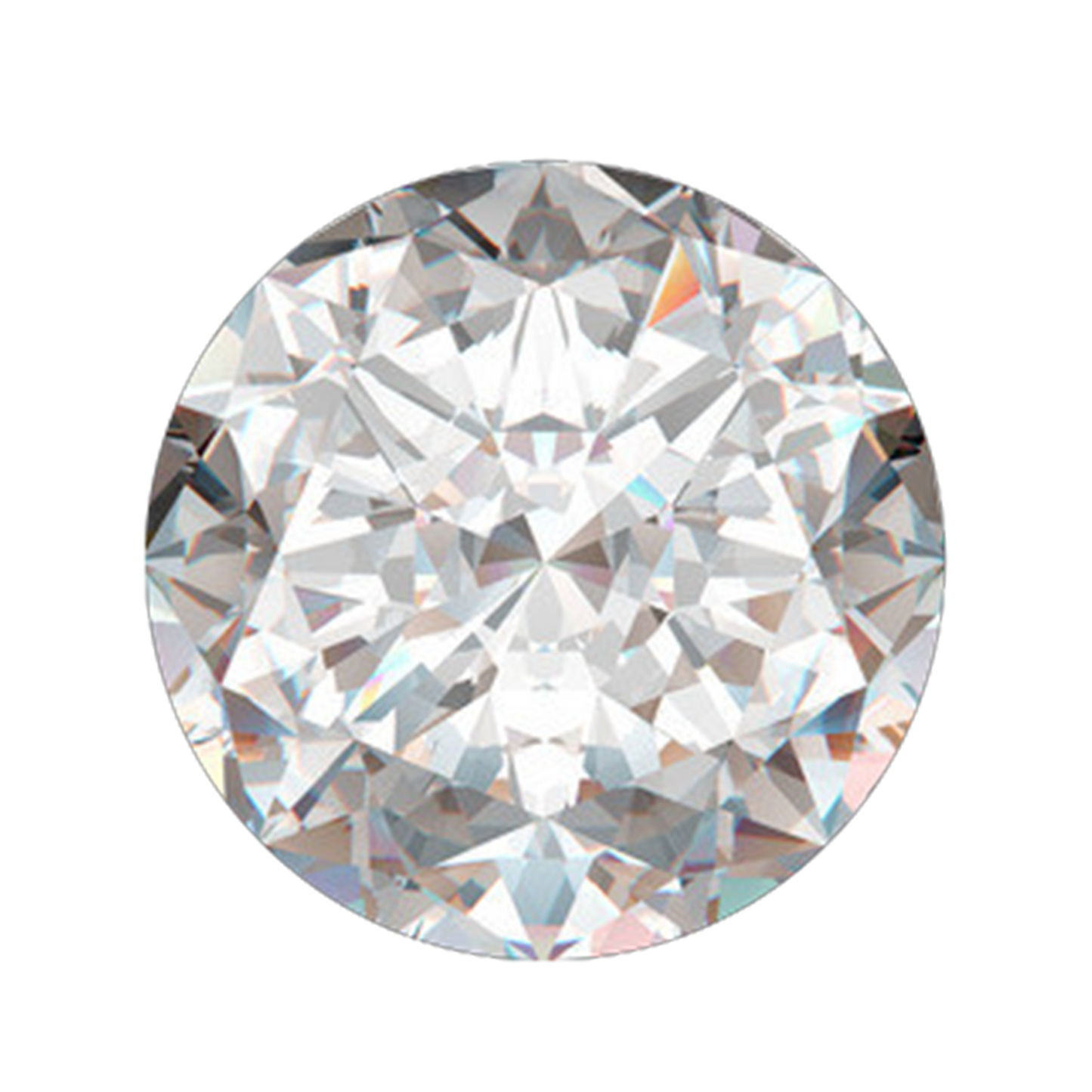 Round Cut Lab Grown Diamond