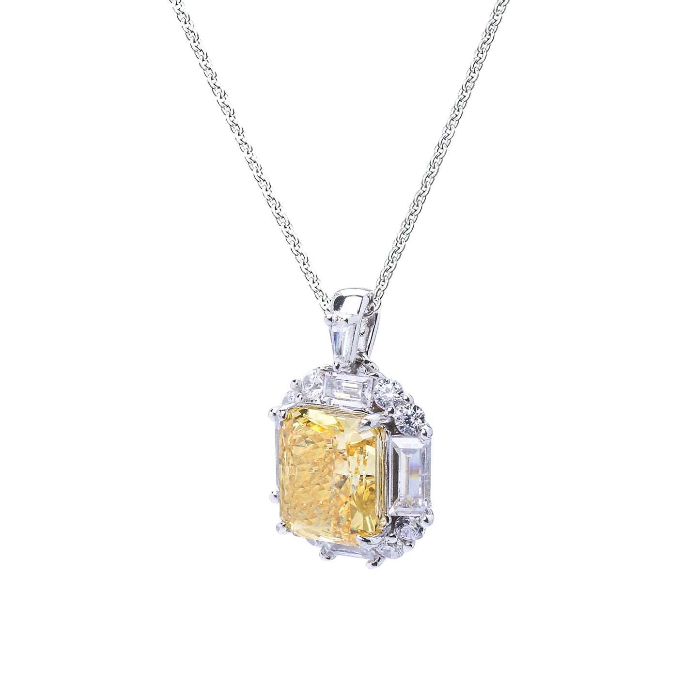 Tuscan Sun Radiant Framed Pendant