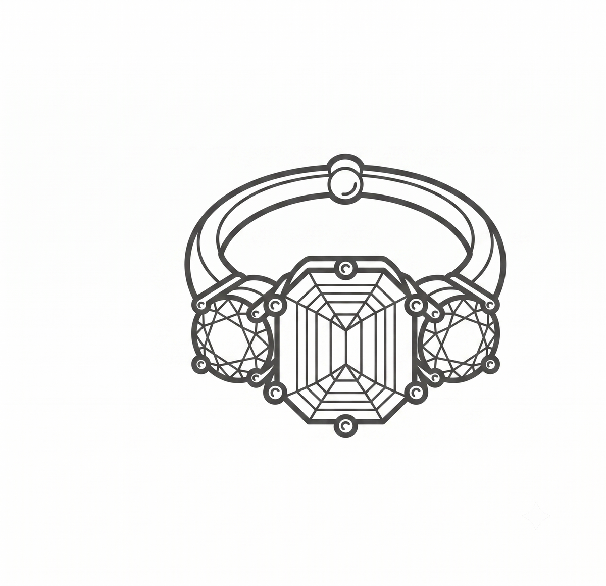 Three-Stone Rings