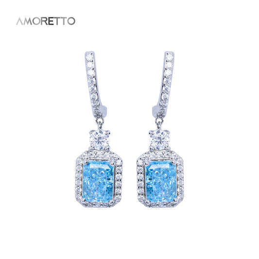 Azure Glam Radiant Dewdrops Earrings