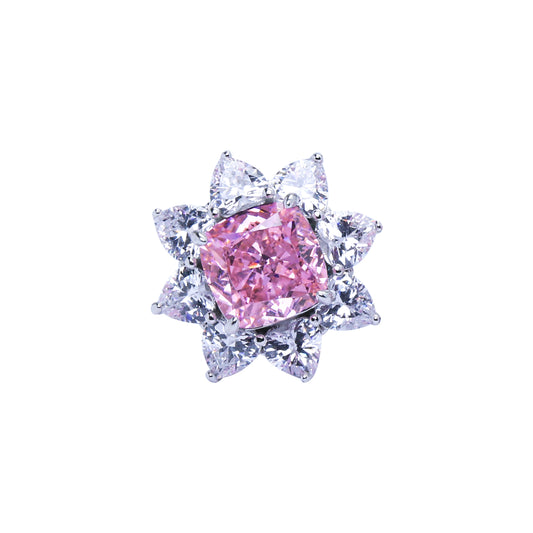Aurora Light Vivid Pink Blossom Earstuds