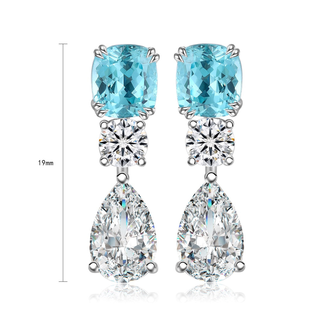 Genova Paraiba Drop Earrings