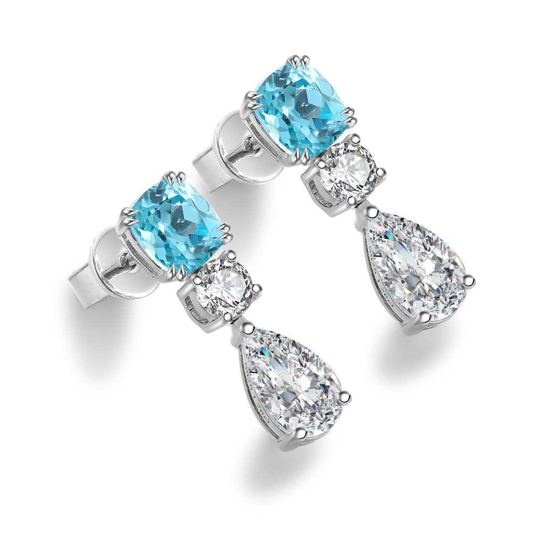 Genova Paraiba Drop Earrings