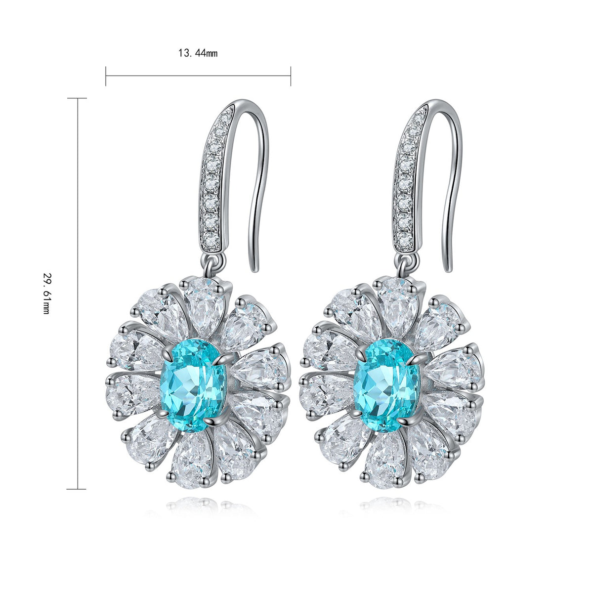 Napoli Paraiba Drop Earrings