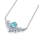 Ravello Paraiba Floral Necklace