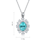 Sanremo Paraiba Floral Pendant