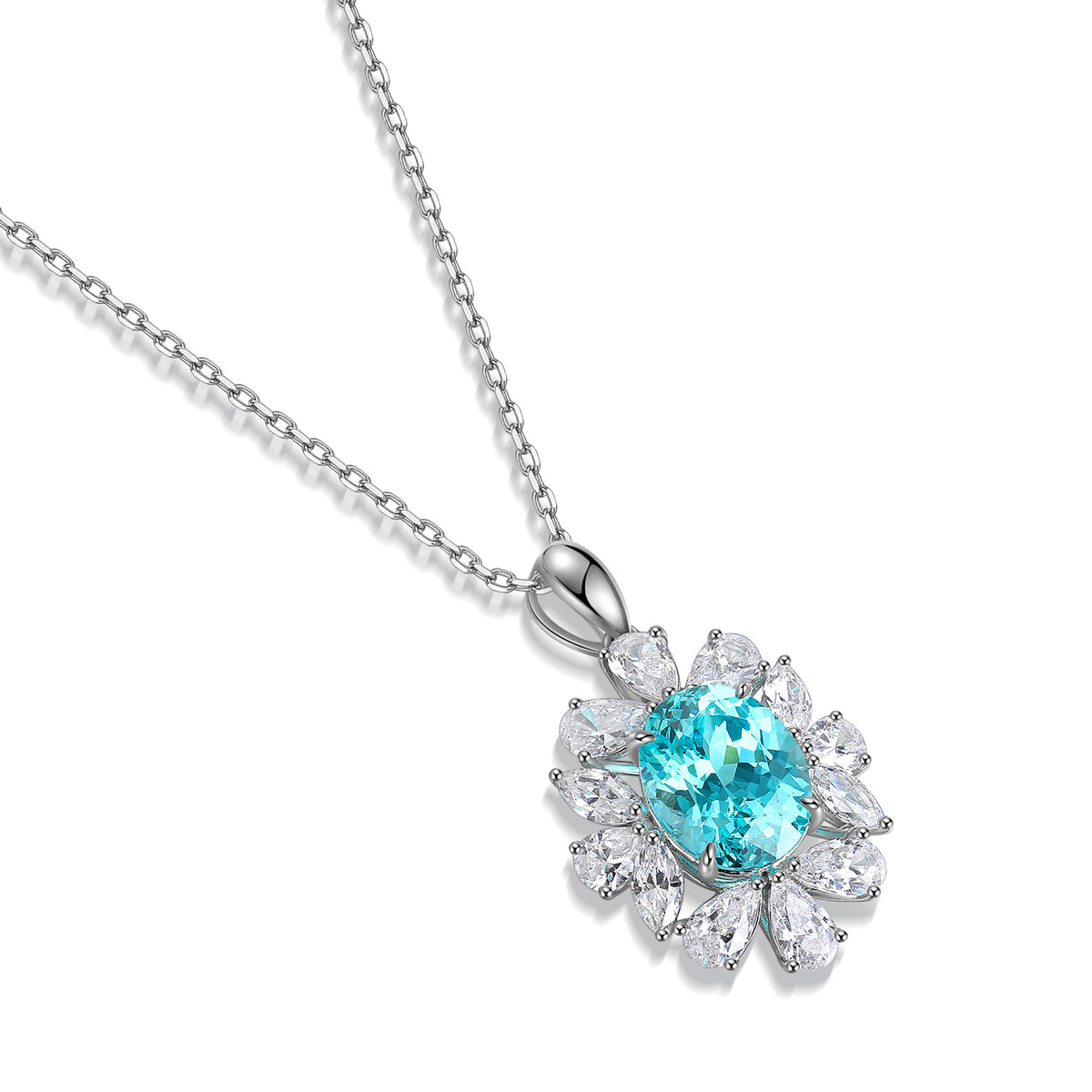 Sanremo Paraiba Floral Pendant