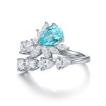 Verona Paraiba Heart Ring